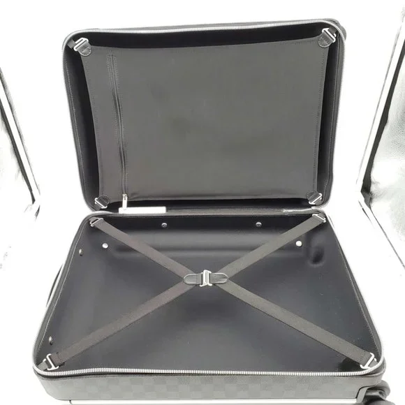 100% Authentic Louis Vuitton Horizon 55 Graphite Travel Luggage Bag - Picture 11 of 16